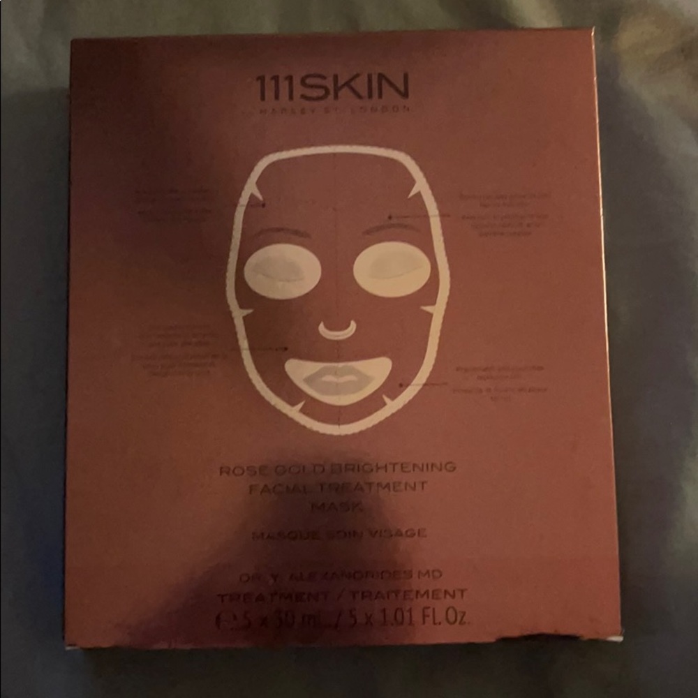 111SKIN Rose Gold brightening Masks (5 mask set)